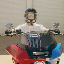 Thrashin Billet Mini Mirrors / Finned - Chrome