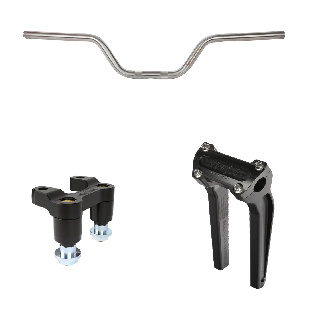 Thrashin Supply Bars, Risers, & Adapter Plate Kit - 2024+ Street Glide