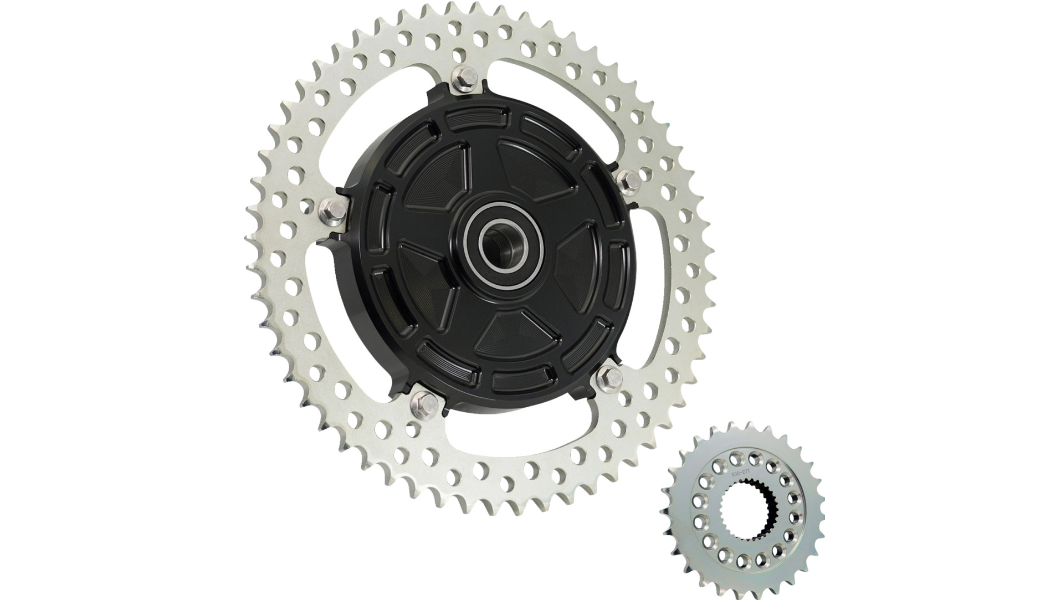 Arlen Ness Chain Drive Kit - 57 Tooth - Black/Natural - Flt