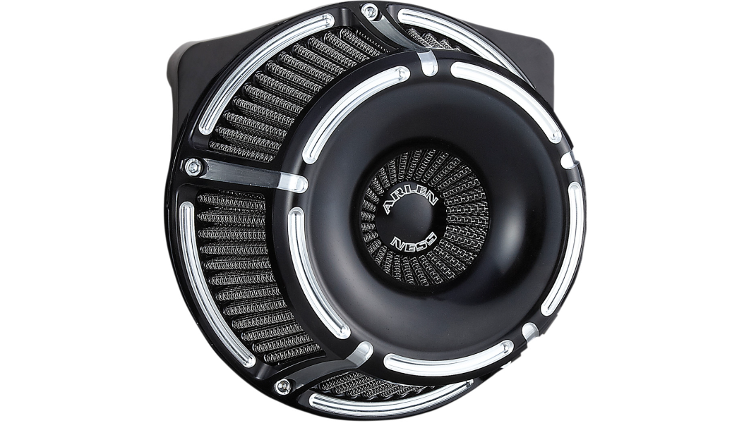 Arlen Ness Inverted Series Air Cleaner Kit - Black
