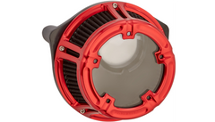 Arlen Ness Method™ Clear Series Air Cleaner - Red