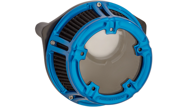 Arlen Ness Method™ Clear Series Air Cleaner - Blue