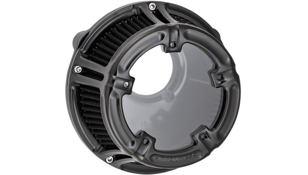 Arlen Ness Method™ Clear Series Air Cleaner - Black