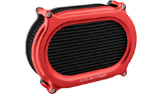 Arlen Ness Stage 2 Oval Air Cleaner Kit - Red
