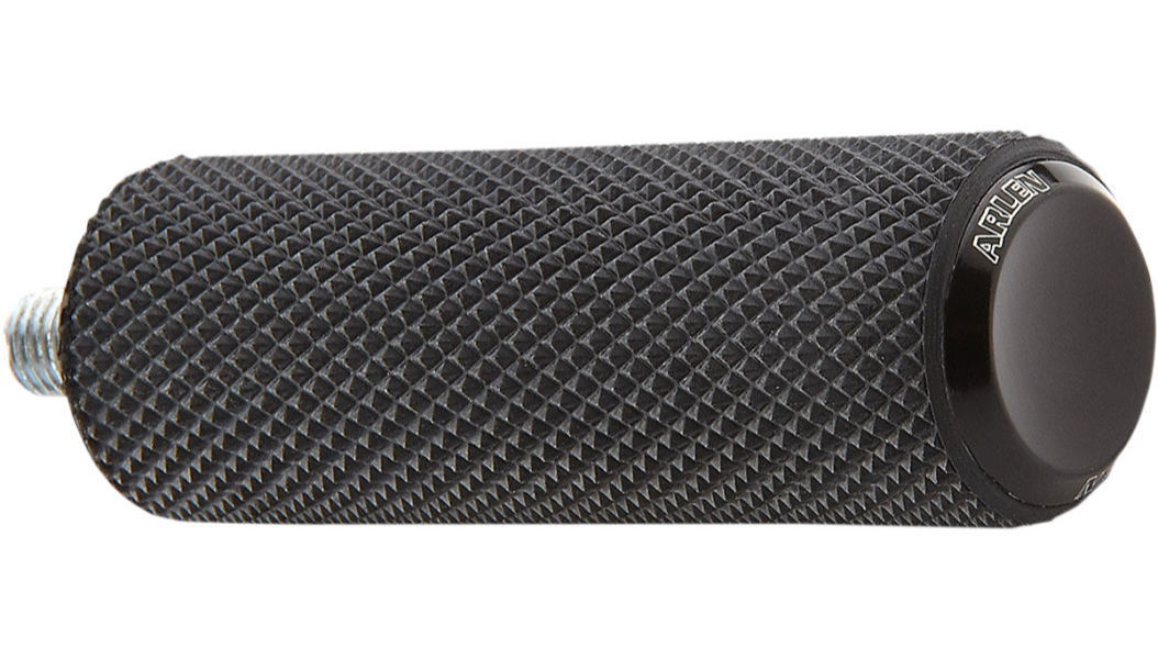 Arlen Ness Shift Peg - Knurled - Black