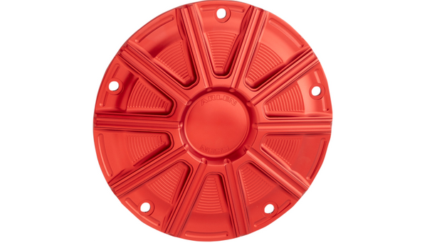 Arlen Ness Derby Cover - Red