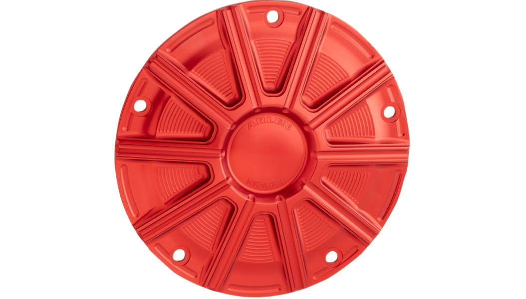 Arlen Ness Derby Cover - Red