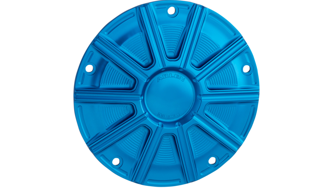 Arlen Ness Derby Cover - Blue