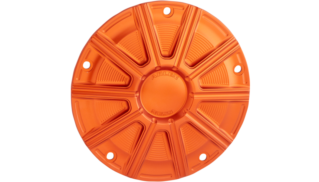 Arlen Ness Derby Cover - Orange