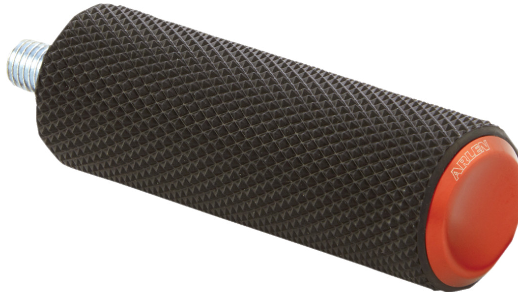 Arlen Ness Knurled Shift Peg - Orange