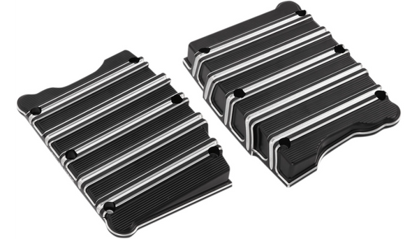 Arlen Ness Rocker Box Covers - 10 Gauge - Black