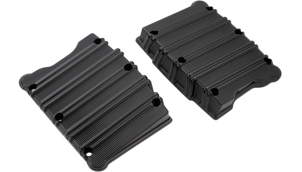 Arlen Ness Rocker Box Covers - 10 Gauge - Black
