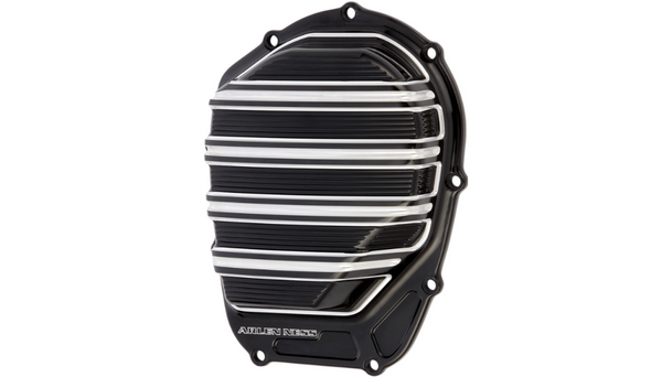 Arlen Ness Cam Cover - 10 Gauge - Black Anodized with Machined Accents - M8