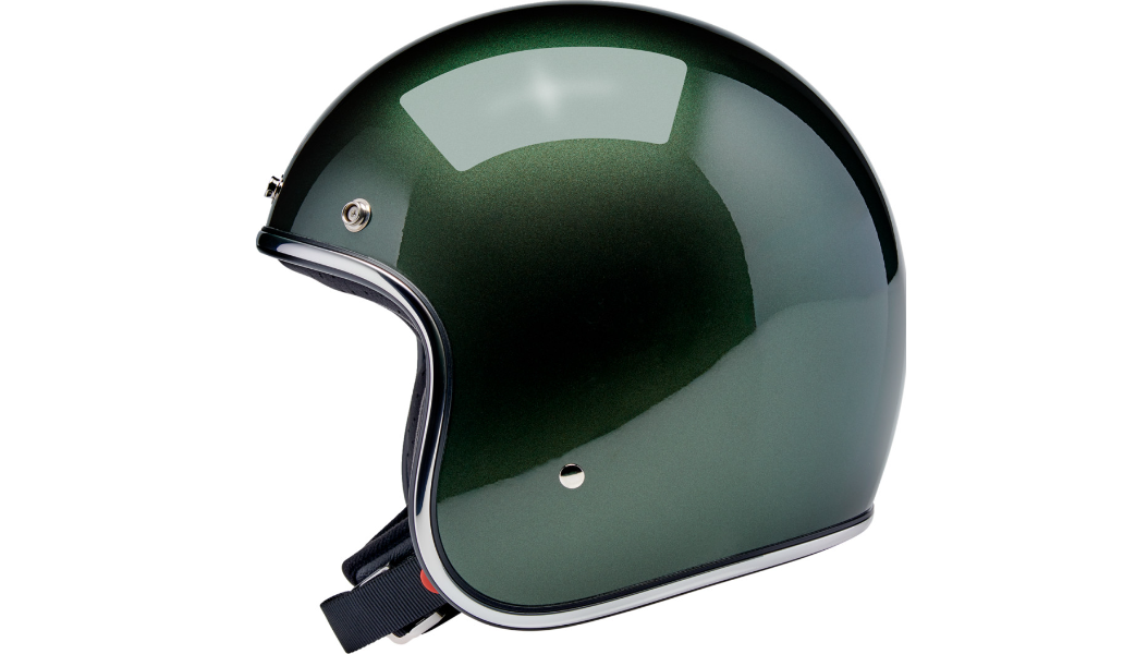 Biltwell Bonanza Helmet - Metallic Sierra Green