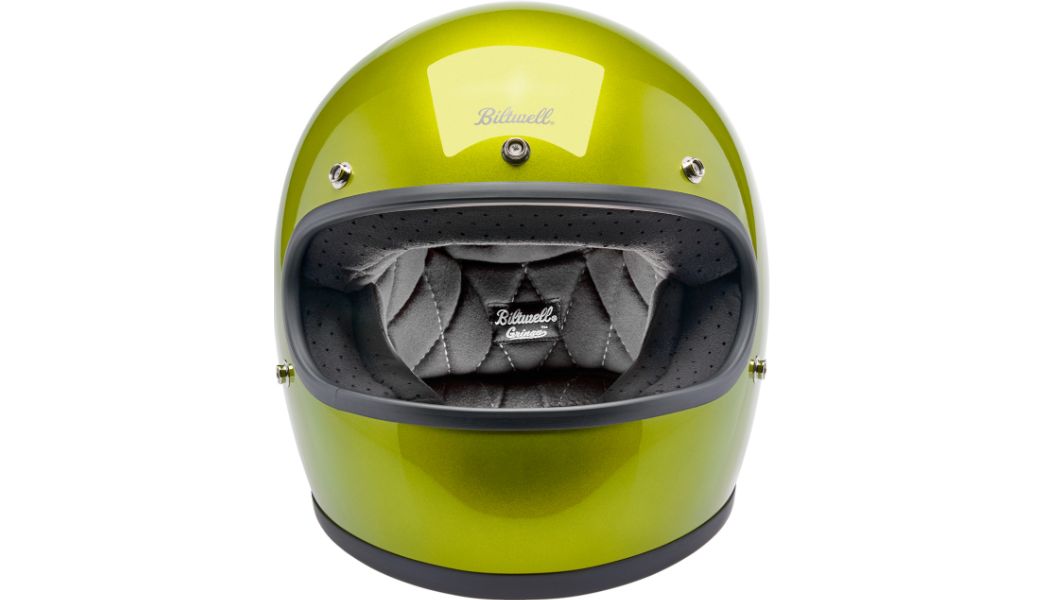 Biltwell Gringo Helmet - Metallic Lime