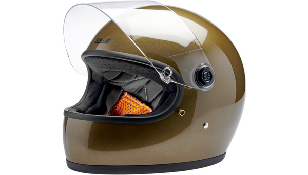 Biltwell Gringo S Helmet - Metallic Ugly Gold