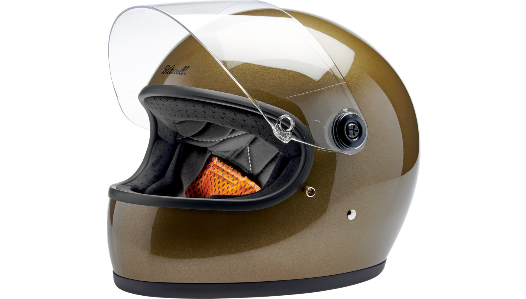 Biltwell Gringo S Helmet - Metallic Ugly Gold