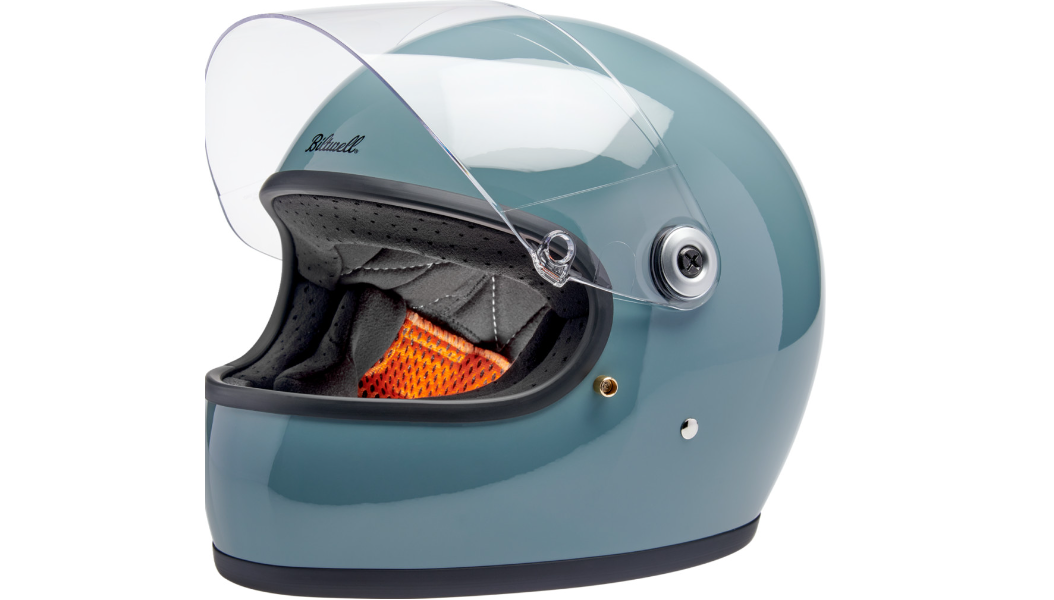 Biltwell Gringo S Helmet - Gloss Agave Blue