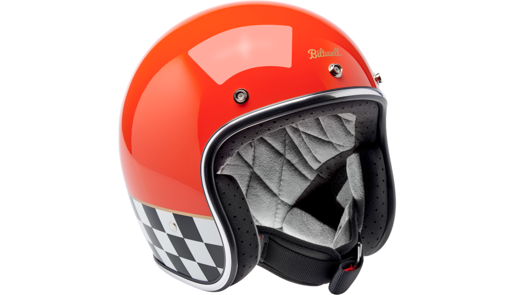 Biltwell Bonanza Helmet - Competition - Orange