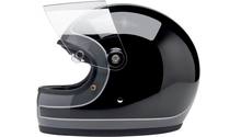 Biltwell Gringo S Helmet - Tracker - Gloss Storm Gray/Black