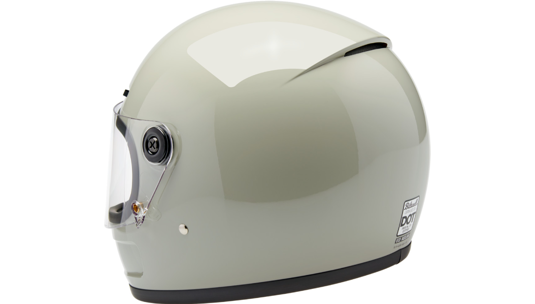 Biltwell Gringo SV Helmet - Gloss Chalk Gray