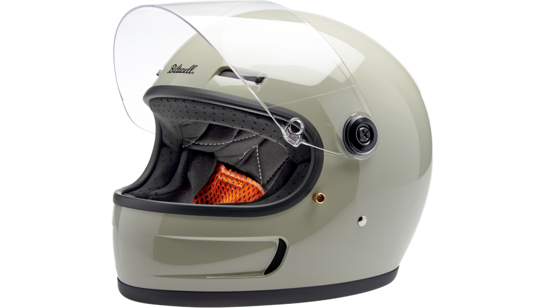 Biltwell Gringo SV Helmet - Gloss Chalk Gray
