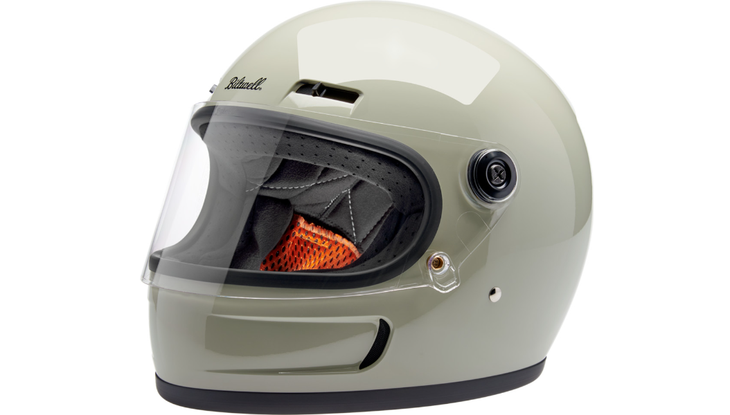 Biltwell Gringo SV Helmet - Gloss Chalk Gray