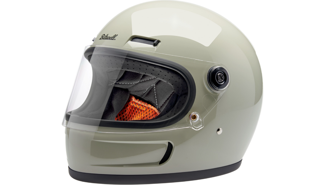 Biltwell Gringo SV Helmet - Gloss Chalk Gray