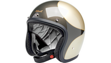 Biltwell Bonanza Helmet - Scallop - Metallic Charcoal/Champagne