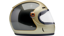 Biltwell Gringo SV Helmet - Tracker - Gloss Metallic Champagne/Charcoal