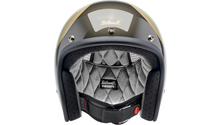 Biltwell Bonanza Helmet - Scallop - Metallic Charcoal/Champagne