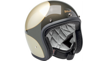 Biltwell Bonanza Helmet - Scallop - Metallic Charcoal/Champagne