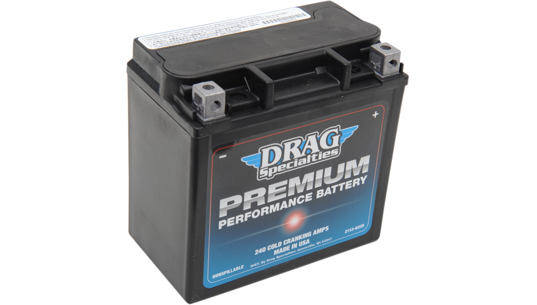 Drag Specialties Premium Performance Battery - GYZ16HL