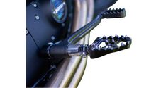 BURLY BRAND MX Evolution Driver Pegs - Black - Sportster/Dyna
