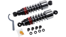 BURLY BRAND Slammer Plus Shocks - 10.5" - Chrome - FXD