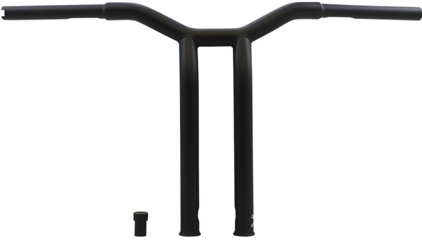 BURLY BRAND Dominator Handlebar - Raked - 14" - Matte Black