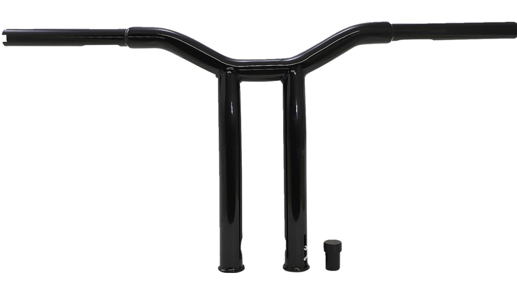 BURLY BRAND Dominator Handlebar - Raked - 12" - Black
