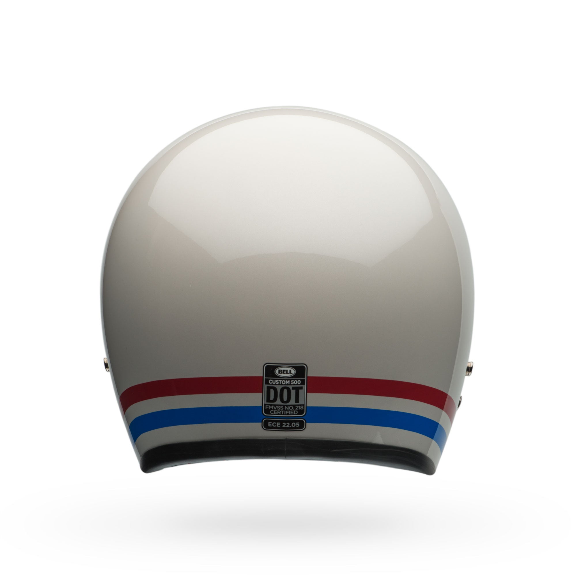 Bell Custom 500 Stripes Pearl White Helmets