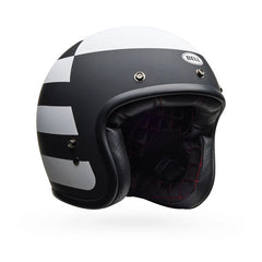 Bell Custom 500 Parlor Matte Black/White