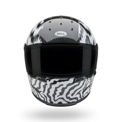 Bell Eliminator Carbon Deathspray Black/White