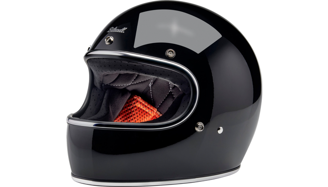 Biltwell Gringo Helmet - Gloss Black