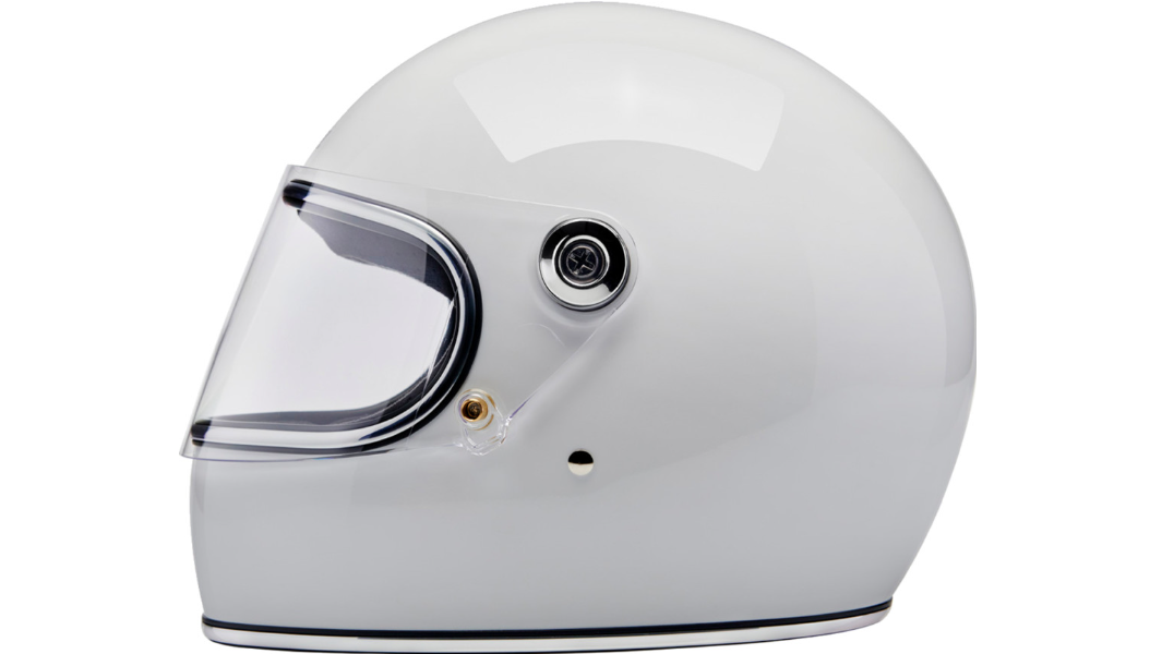 Biltwell Gringo S Helmet - Gloss White