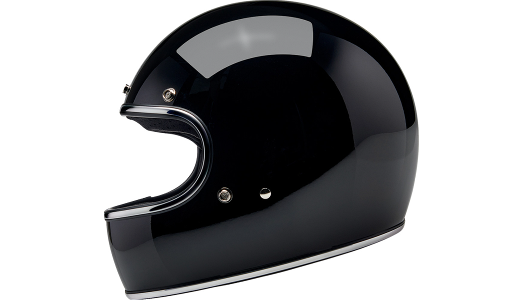 Biltwell Gringo Helmet - Gloss Black