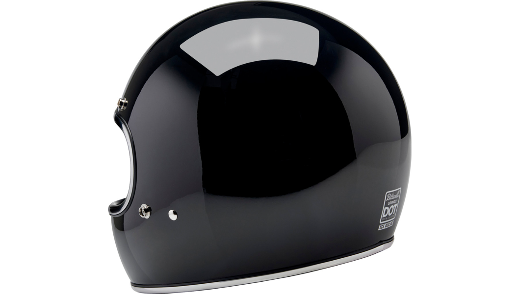 Biltwell Gringo Helmet - Gloss Black