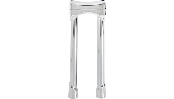 BILTWELL Murdock O/S Risers - 12" - Chrome