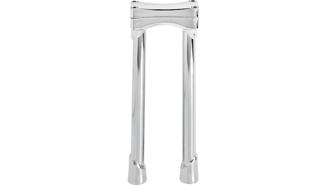 BILTWELL Murdock O/S Risers - 12" - Chrome