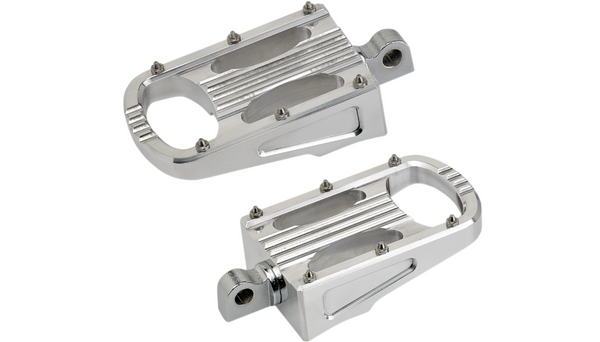 BILTWELL Punisher Foot Pegs - Polished - XL