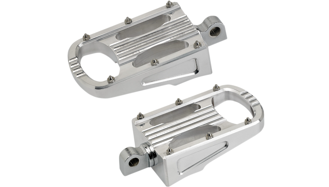 BILTWELL Punisher Foot Pegs - Polished - XL
