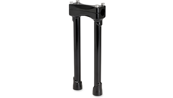 BILTWELL Murdock Handlebar Risers - 12" - Black