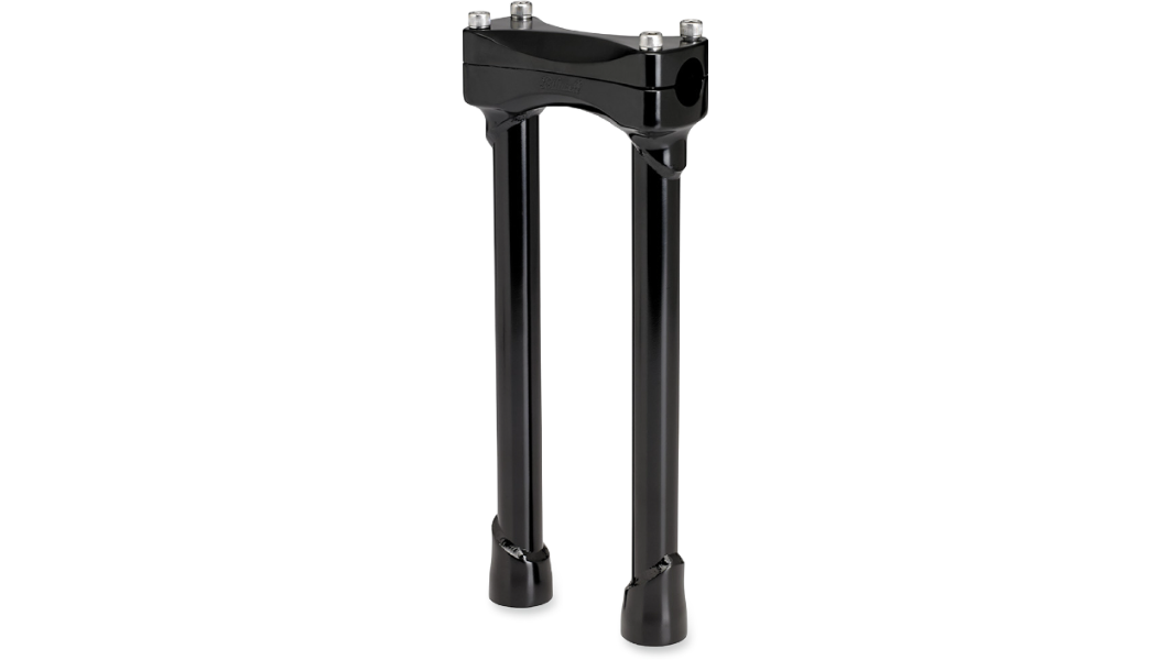 BILTWELL Murdock Handlebar Risers - 12" - Black